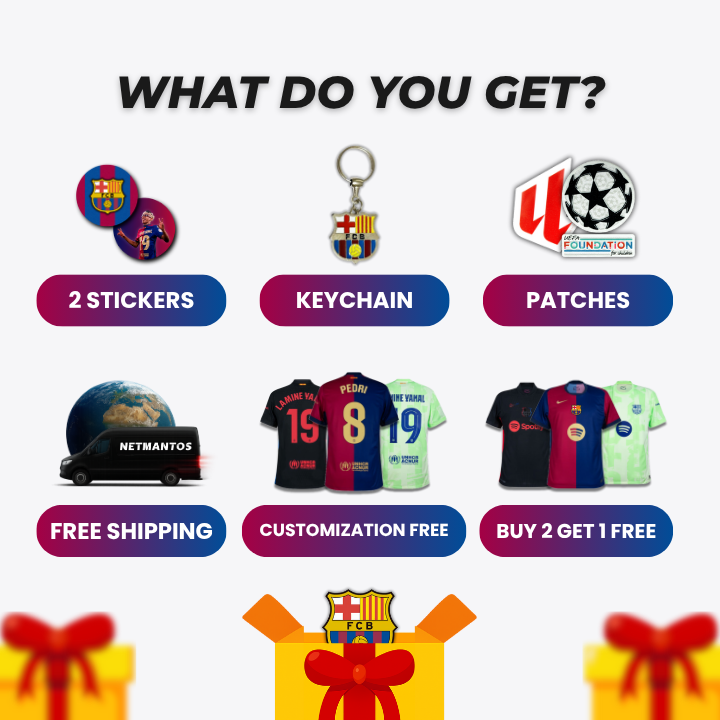 Barcelona Home Shirt 25/26 - Men's Fan Shirt