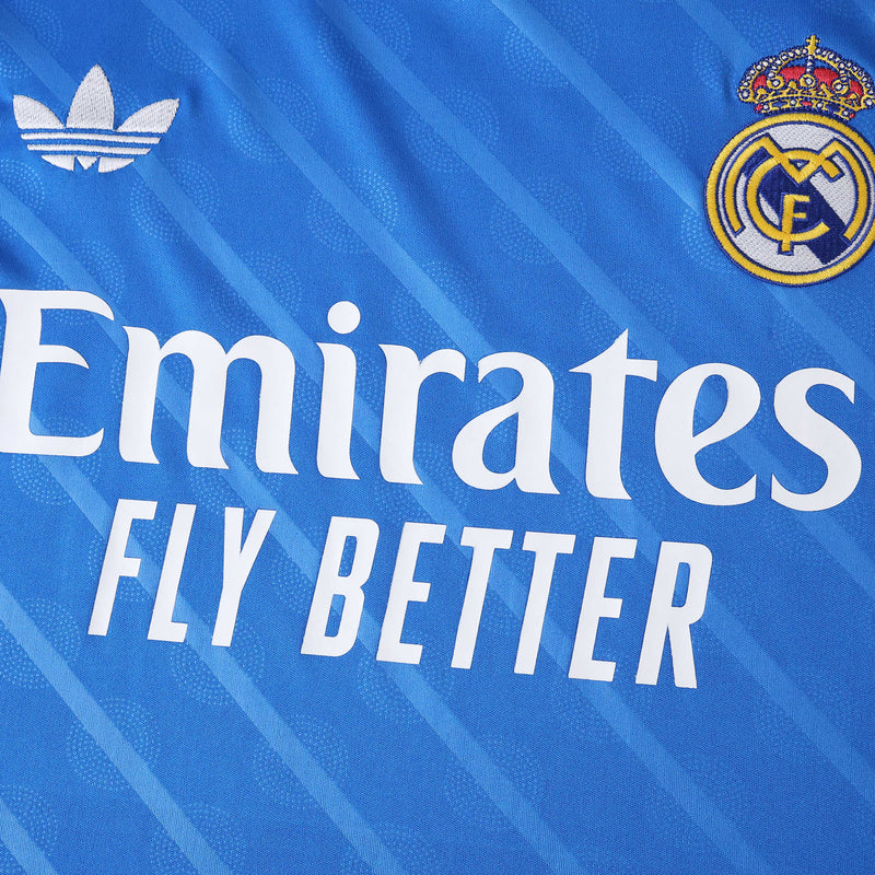 Real Madrid Third Away Shirt 25/26 - Women's Fan Blue