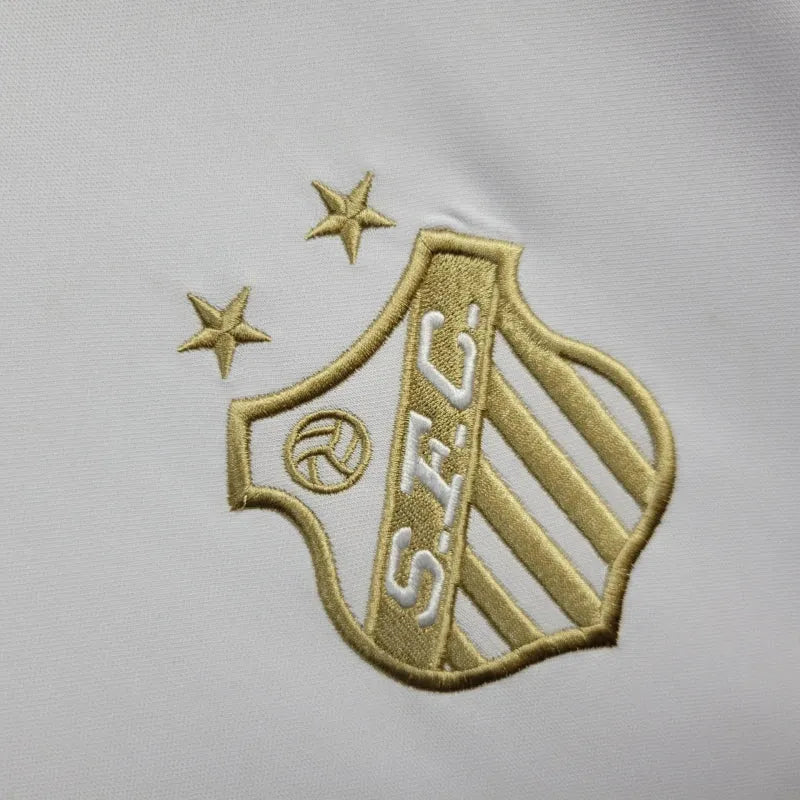 Santista Pelé 1000 Goals Shirt - Men's White Fan Shirt