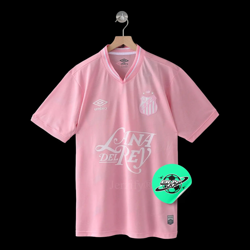 Santista X Lana Del Rey Shirt - Unisex Pink Fan