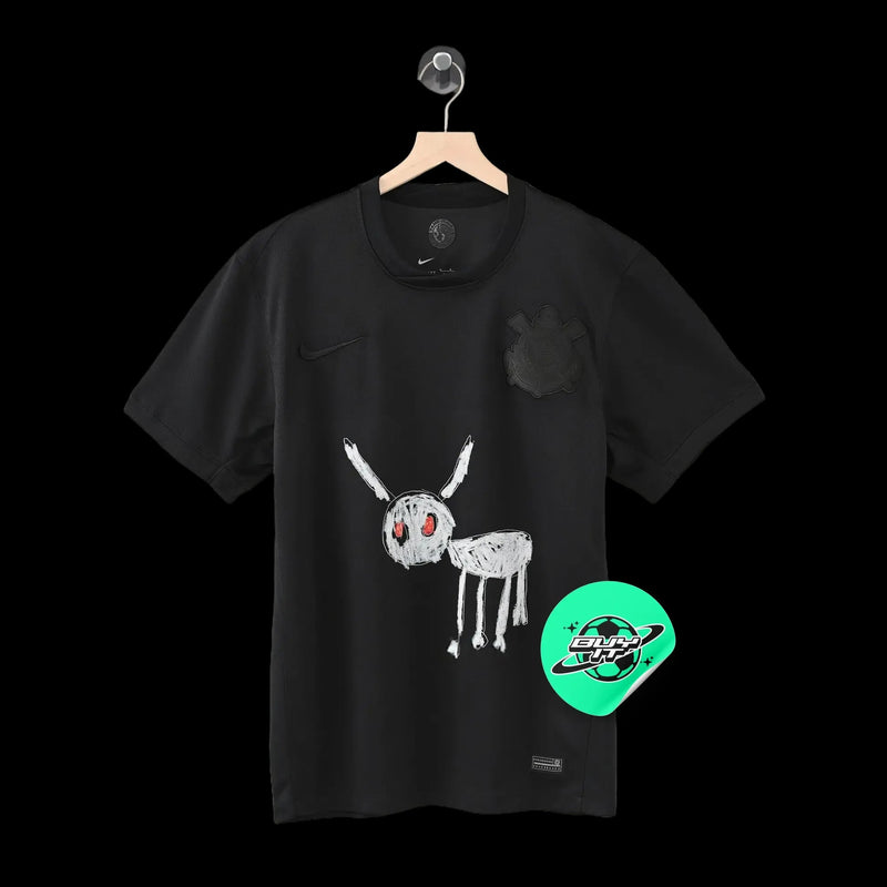 Timão X Drake 24/25 Shirt - Men's Black Fan Shirt