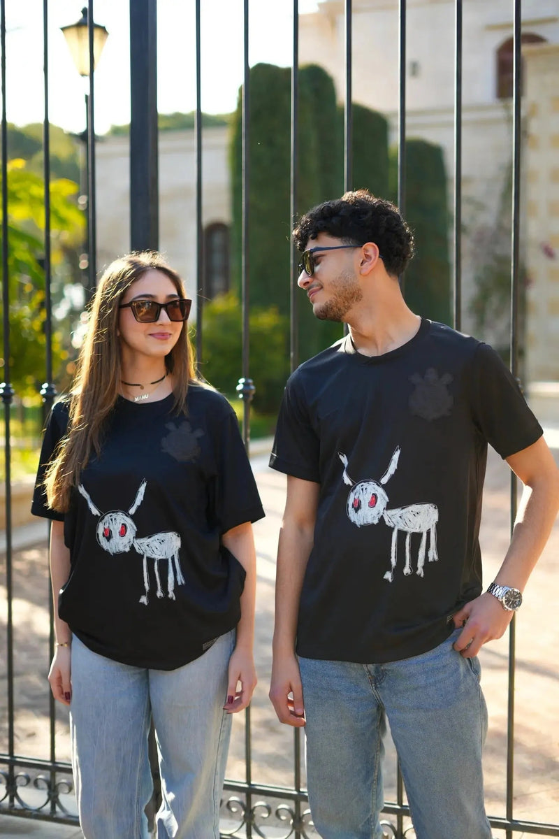Timão X Drake 24/25 Shirt - Men's Black Fan Shirt