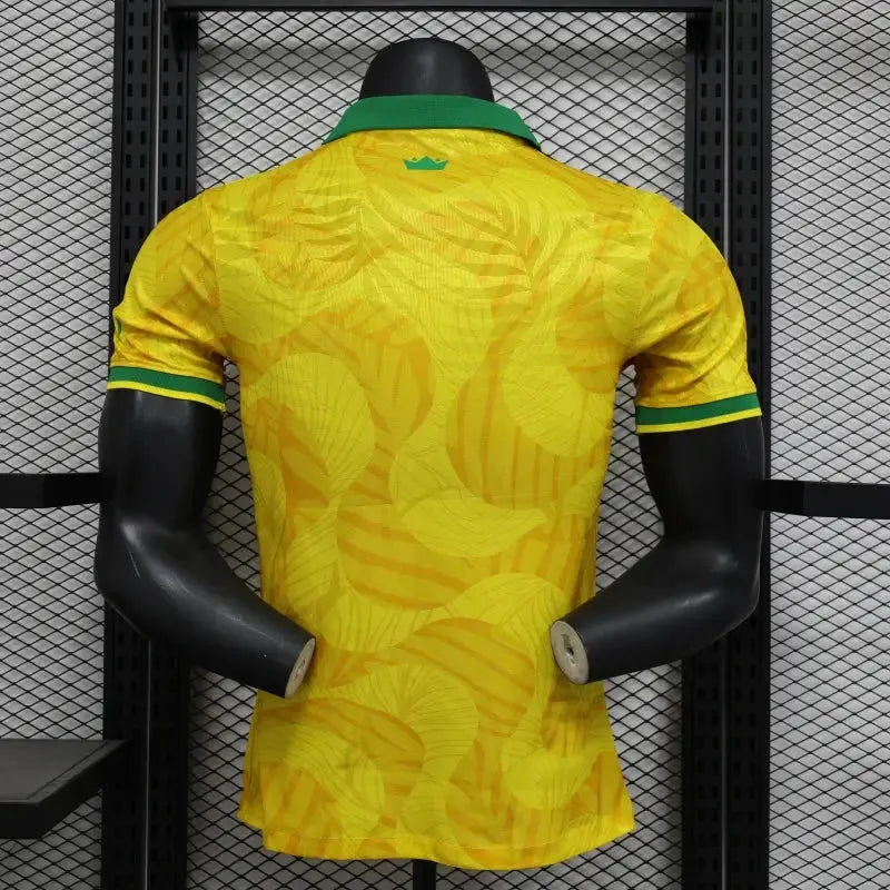 Brazil “The Prince” Shirt - Men's Player Yellow Comma Football