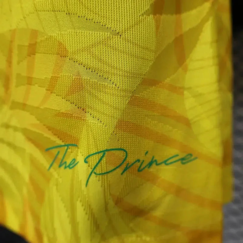 Brazil “The Prince” Shirt - Men's Player Yellow Comma Football
