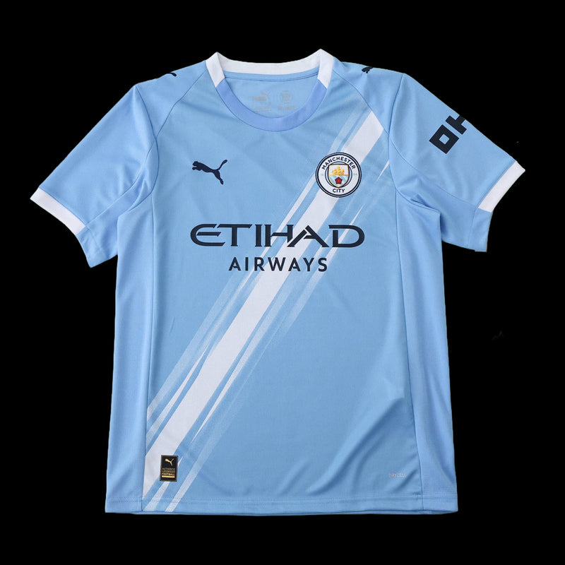 Manchester City Home Shirt 25/26 - Men's Fan Shirt Blue