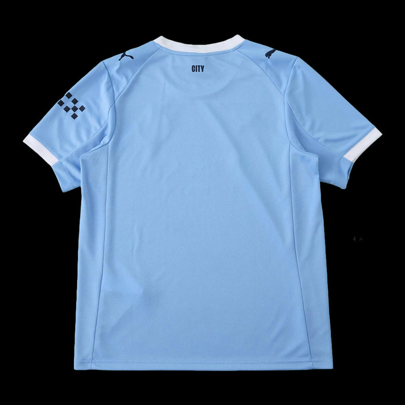 Manchester City Home Shirt 25/26 - Men's Fan Shirt Blue