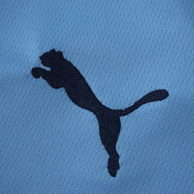 Manchester City Home Shirt 25/26 - Men's Fan Shirt Blue