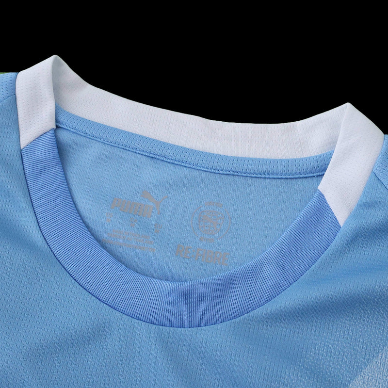 Manchester City Home Shirt 25/26 - Men's Fan Shirt Blue