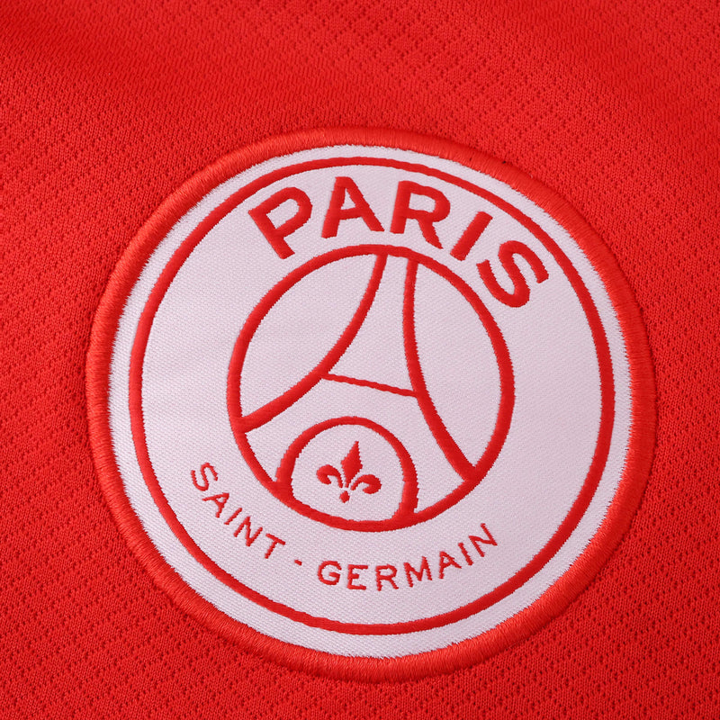 PSG Fourth 25/26 Men's Fan Shirt Red