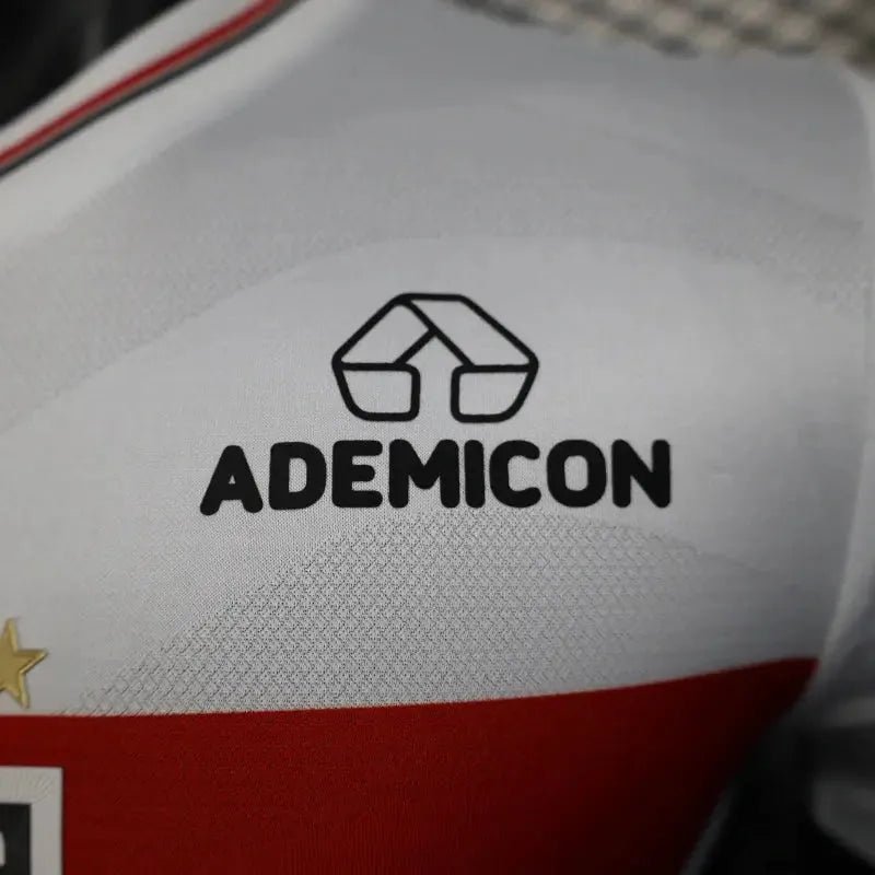 Sao Paulo Home Shirt 25/26 - Men's Player White