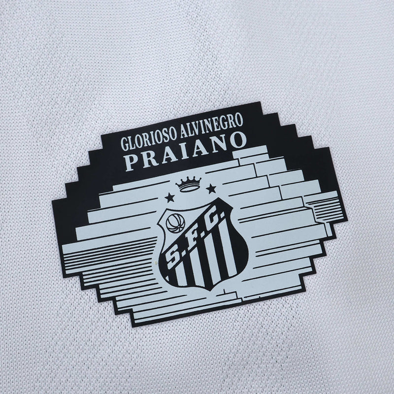 Santista Home Shirt 25/26 - Men's White Fan Shirt