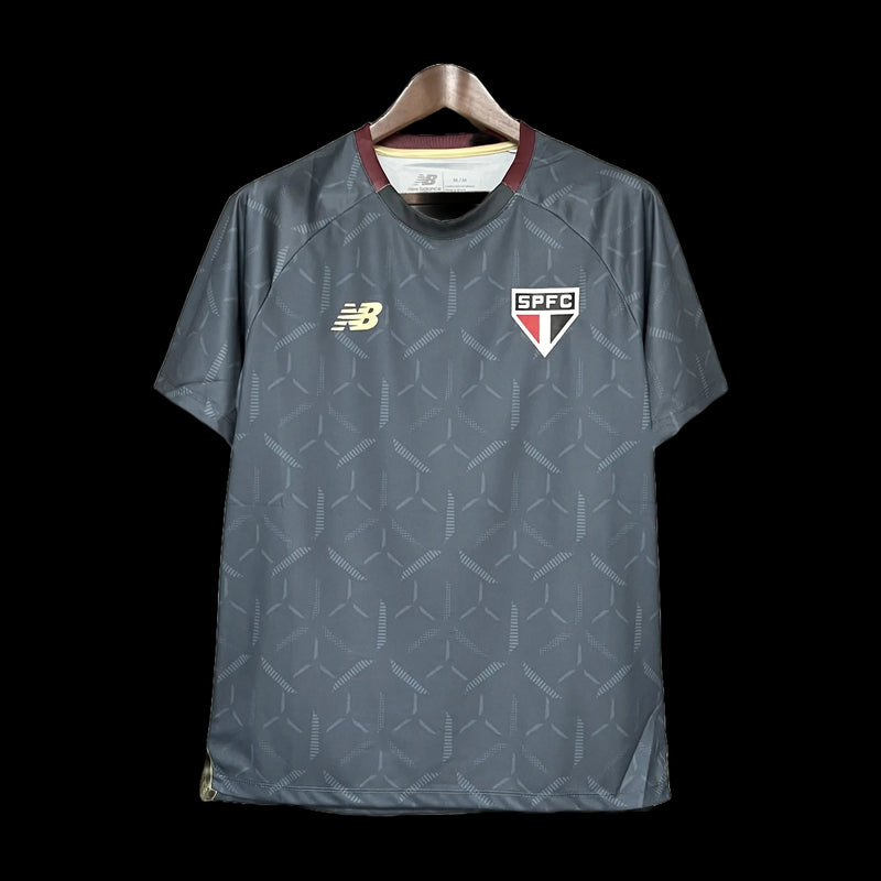 São Paulo Training Shirt 25/26 - Men's Fan Shirt - Grey
