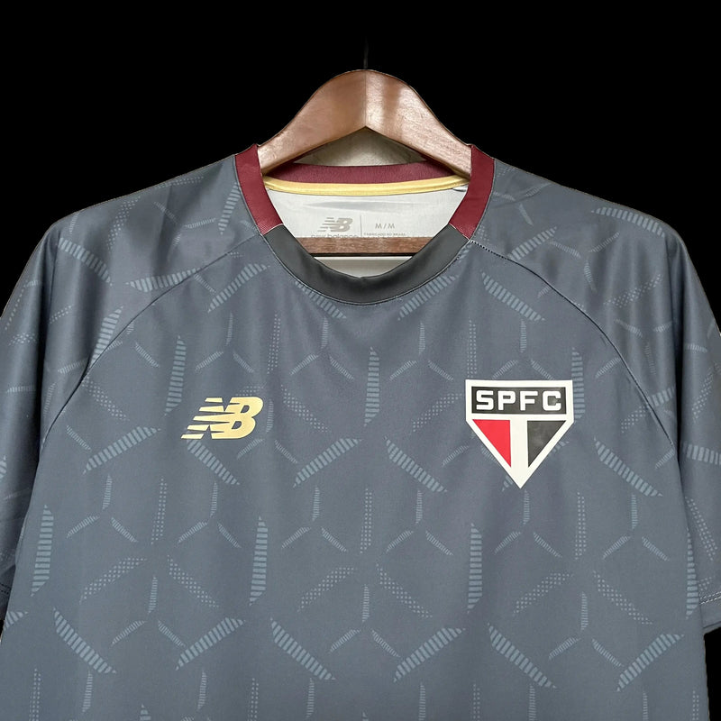São Paulo Training Shirt 25/26 - Men's Fan Shirt - Grey