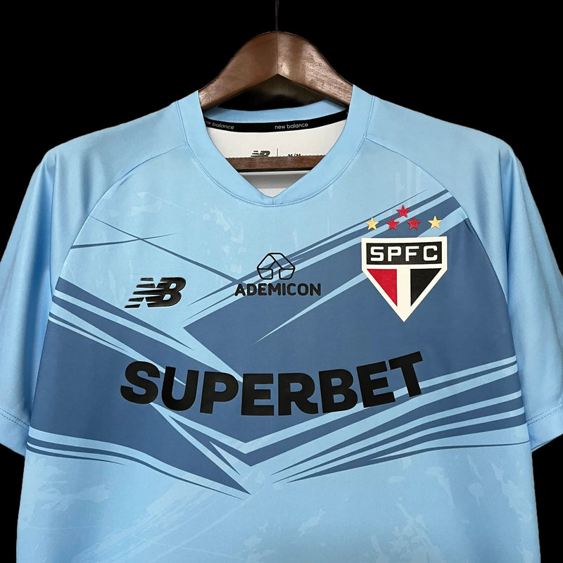 Sao Paulo Goalkeeper Shirt 25/26 - Men's Fan Blue