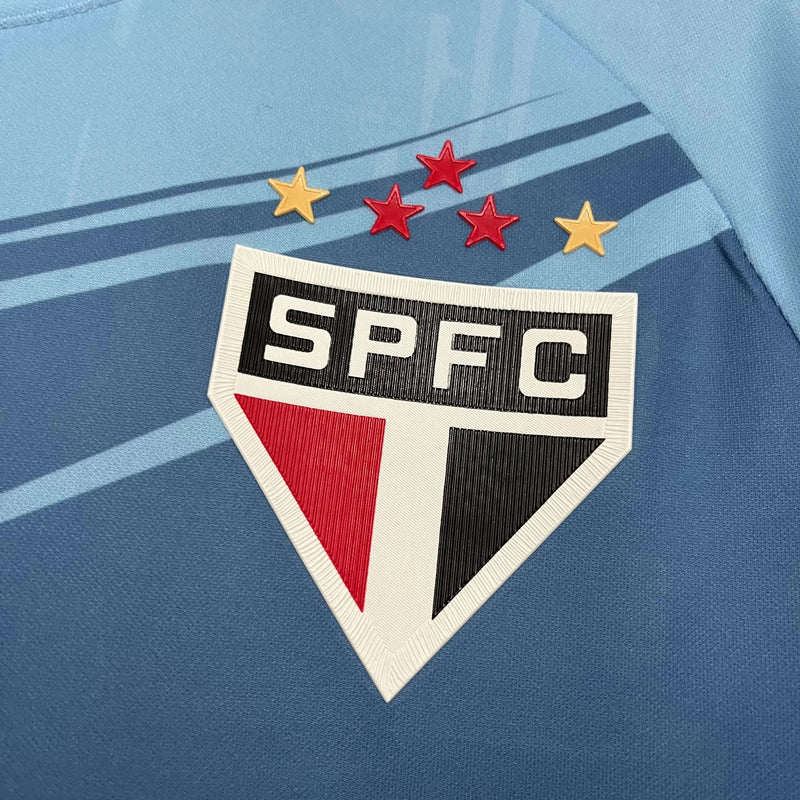 Sao Paulo Goalkeeper Shirt 25/26 - Men's Fan Blue
