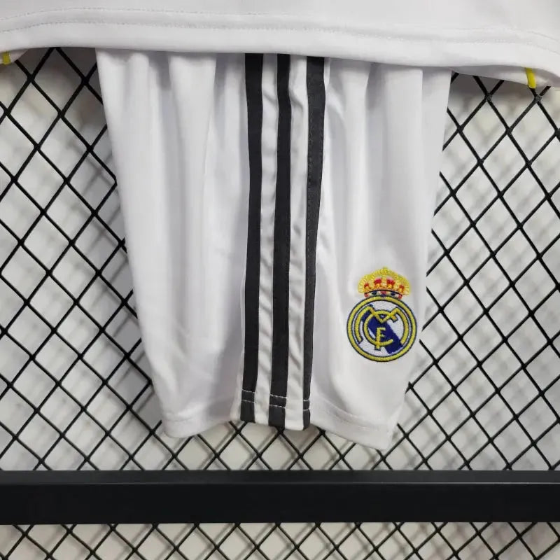 Real Madrid Home Shirt 25/26 - Kids Fan Shirt White