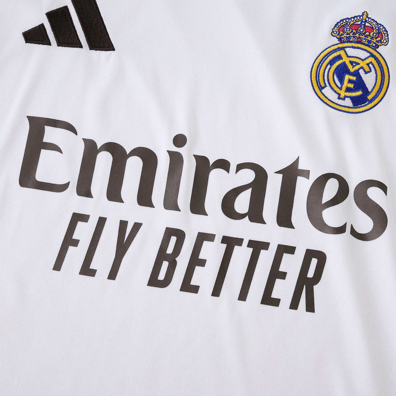 Real Madrid Home Shirt 25/26 - Men's Fan White