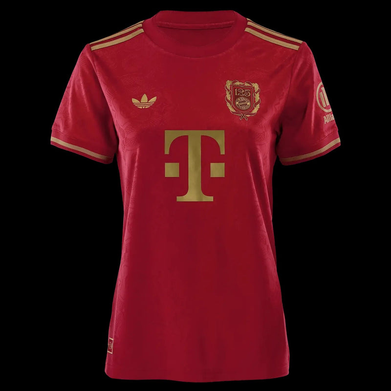 Bayern Munich 125 Years 25/26 Women's Fan Shirt Red