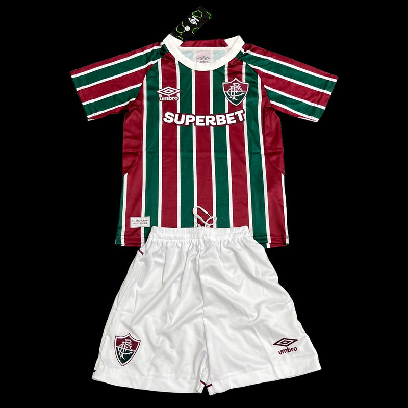 Fluminense Home Shirt 25/26 - Children's Fan