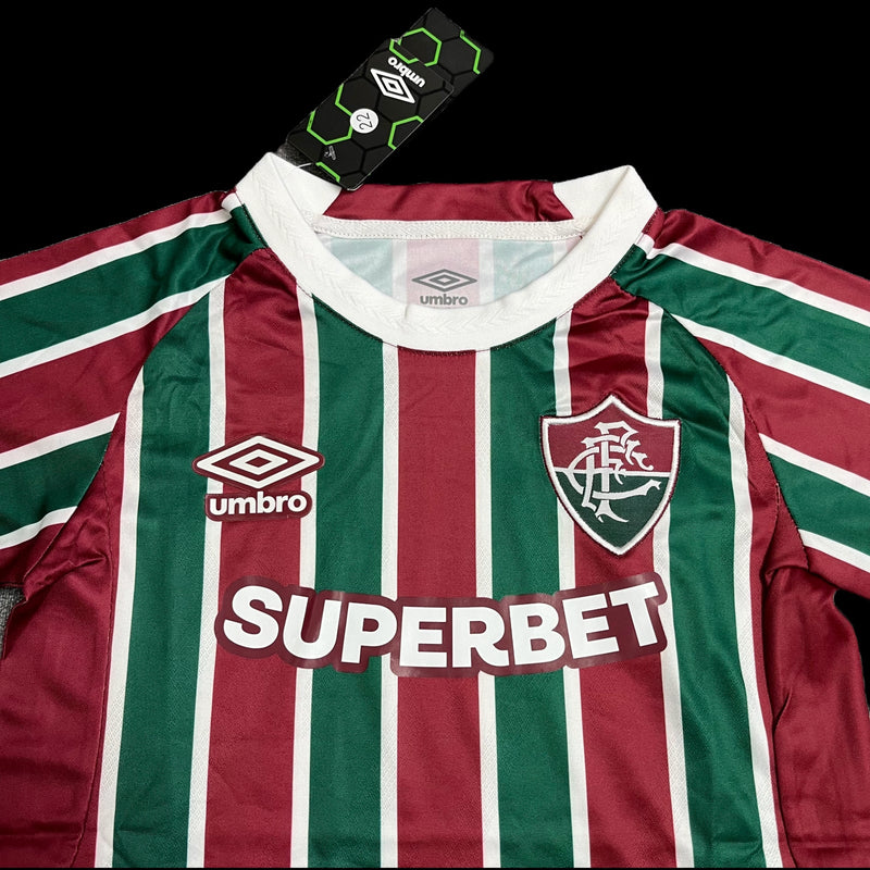 Fluminense Home Shirt 25/26 - Children's Fan