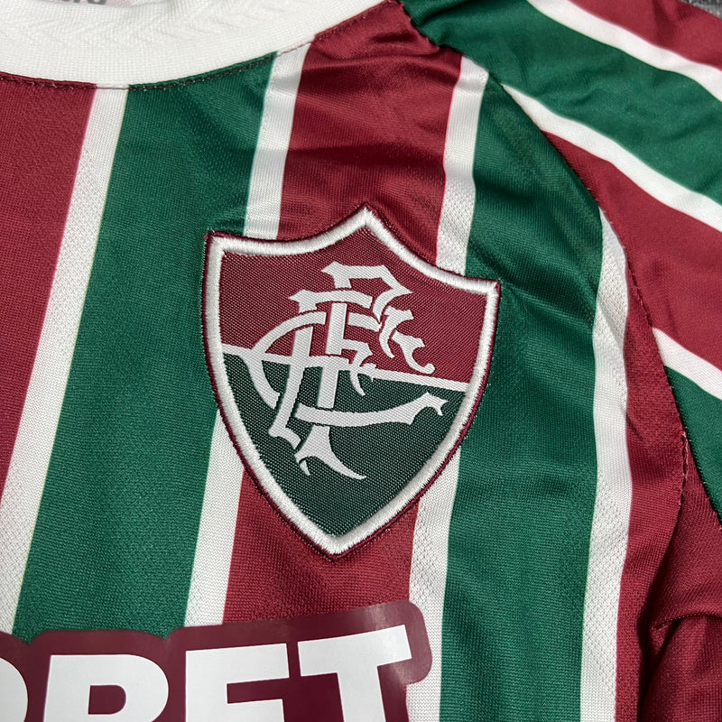 Fluminense Home Shirt 25/26 - Children's Fan