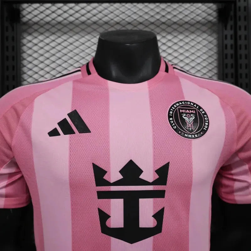 Inter Miami Home Shirt 25/26 - Men's Player Pink