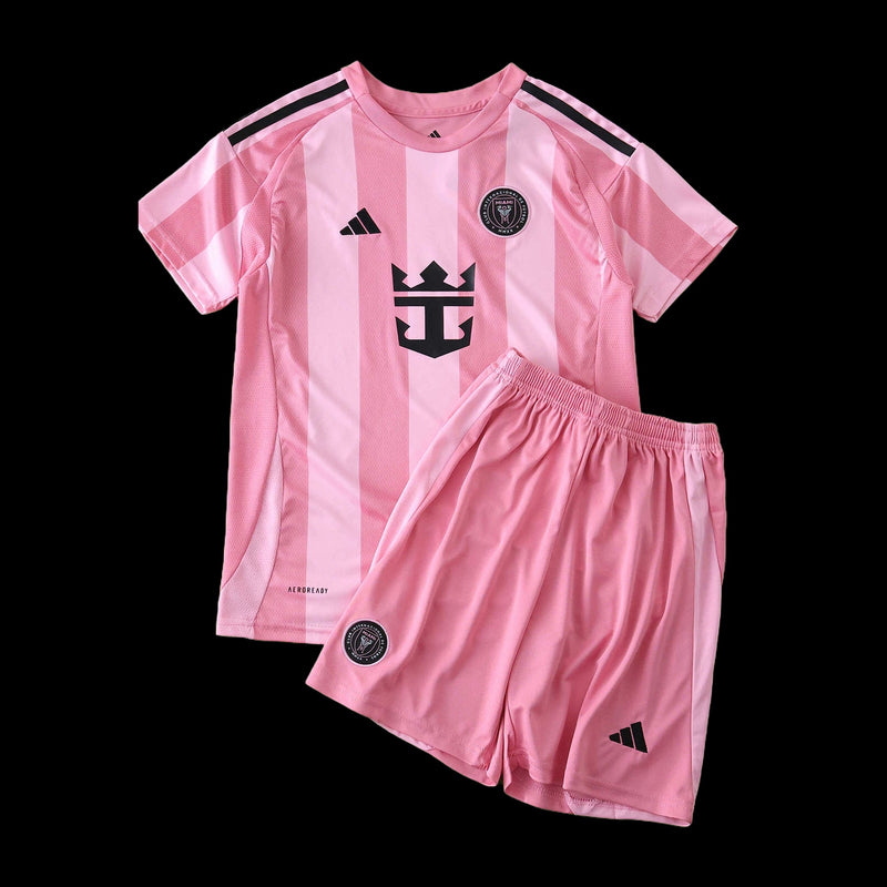 Inter Miami Home Shirt 25/26 - Kids Fan Pink