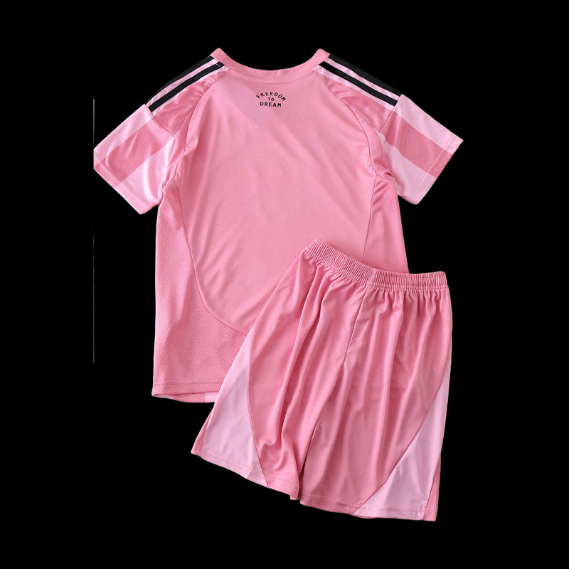 Inter Miami Home Shirt 25/26 - Kids Fan Pink