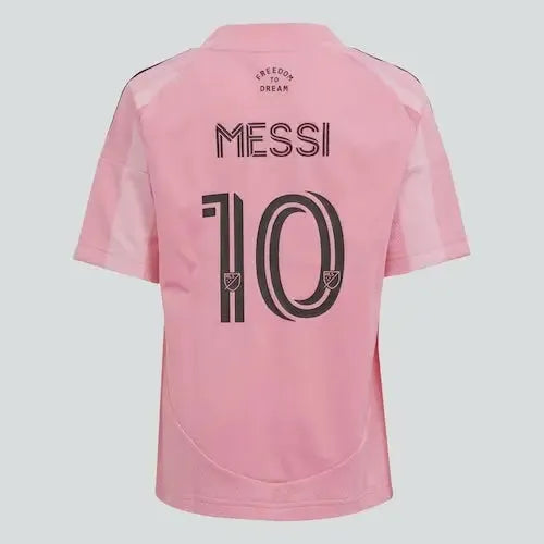 Inter Miami Home Shirt 25/26 - Kids Fan Pink
