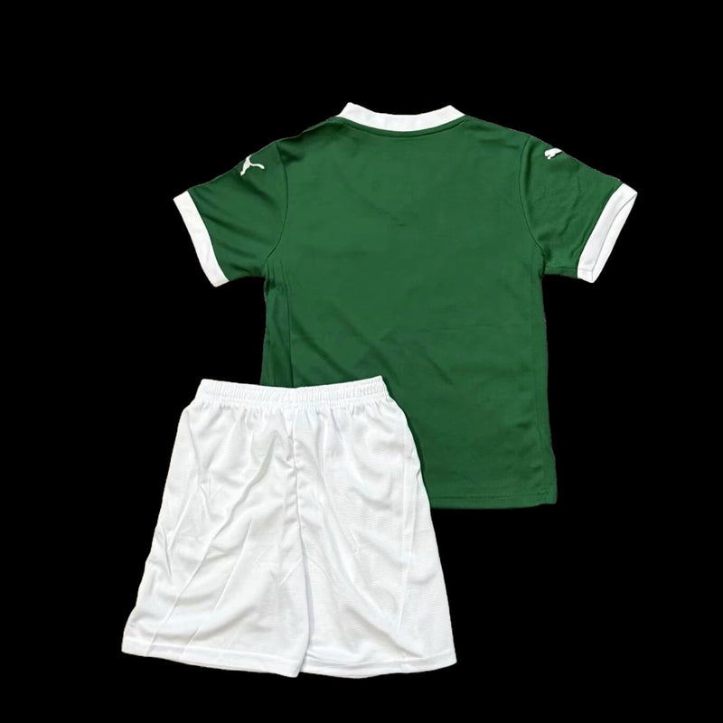 Palmeiras Home Shirt 25/26 - Green Children's Fan Shirt