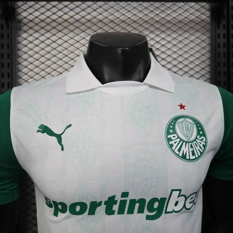 Palmeiras Away Shirt 25/26 - Men's Player White