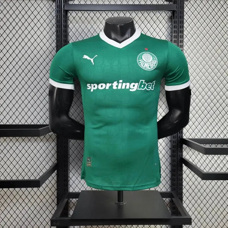 Palmeiras Home Shirt 25/26 - Men's Player Green