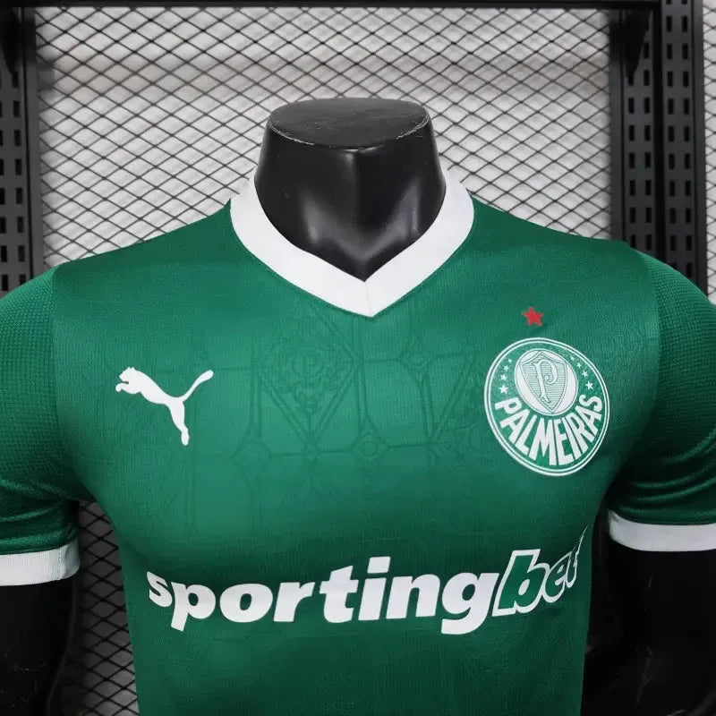 Palmeiras Home Shirt 25/26 - Men's Player Green