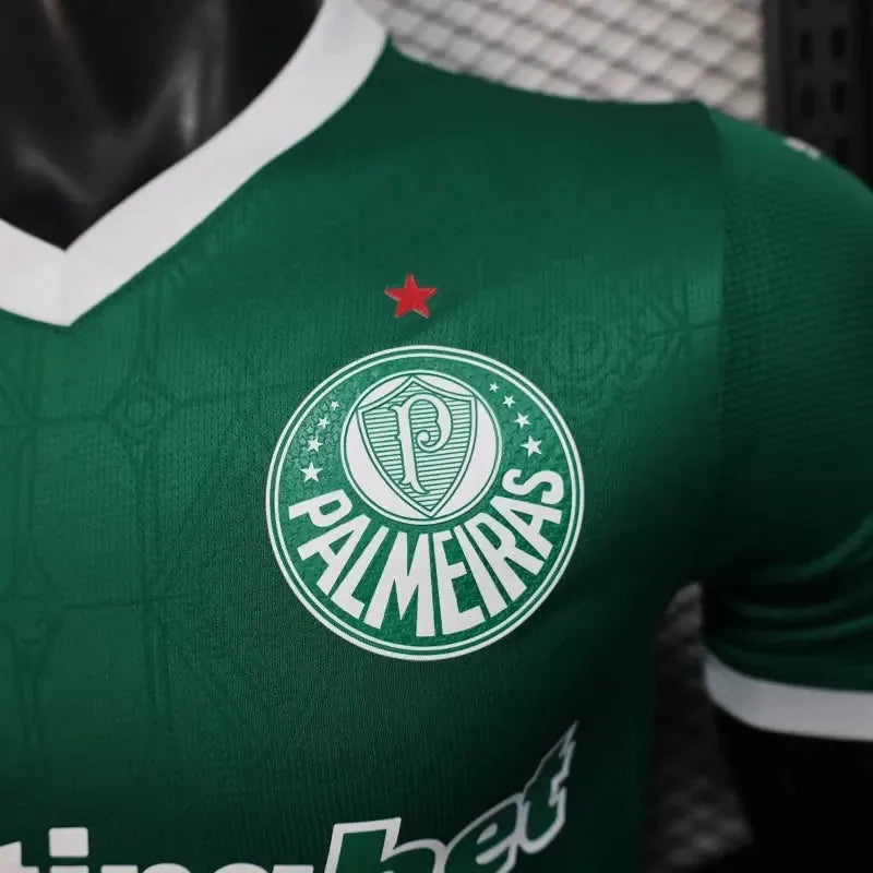Palmeiras Home Shirt 25/26 - Men's Player Green
