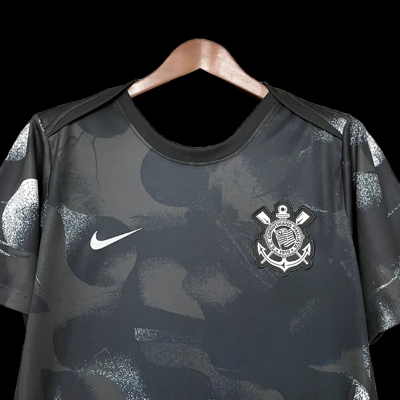 Timão Pre-Game Shirt 25/26 - Men's Fan Black