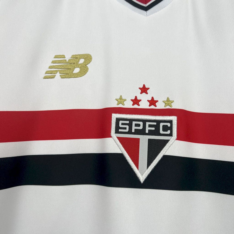 São Paulo Home Shirt 25/26 - White Children's Fan Shirt