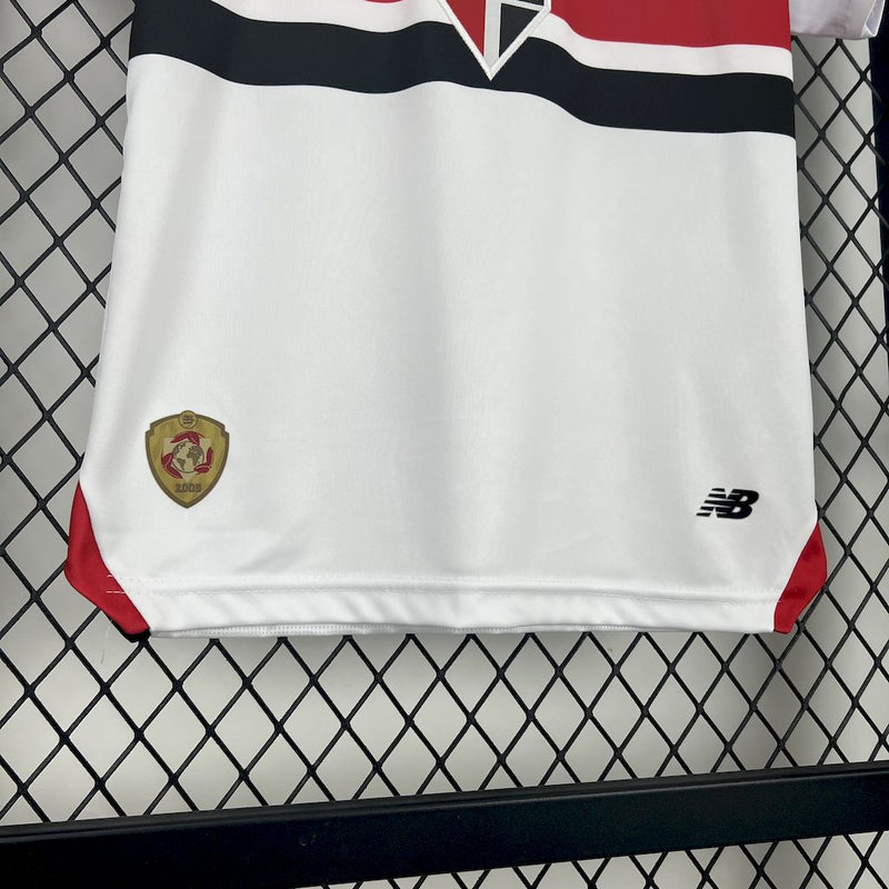 São Paulo Home Shirt 25/26 - White Children's Fan Shirt