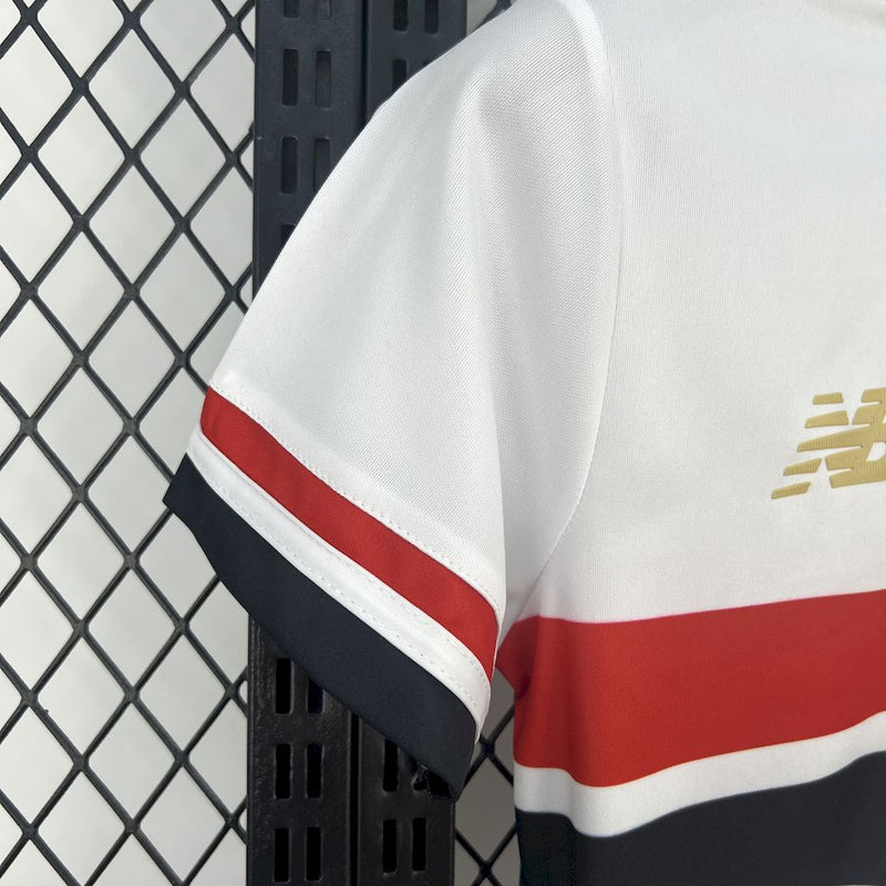 Sao Paulo Home Shirt 25/26 - Women's White Fan Shirt