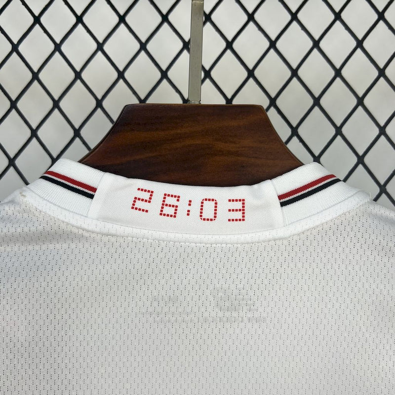 Sao Paulo Home Shirt 25/26 - Women's White Fan Shirt