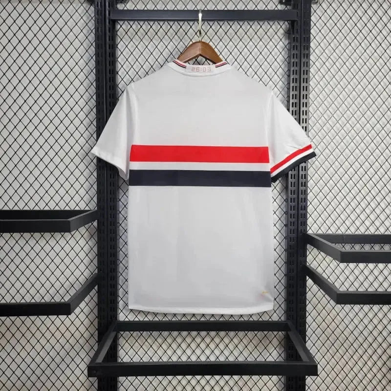 São Paulo Home Shirt 25/26 - Men's White Fan Shirt + Sponsorships