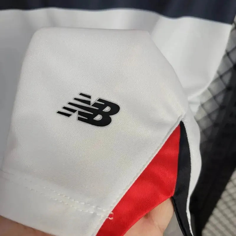 São Paulo Home Shirt 25/26 - Men's White Fan Shirt + Sponsorships