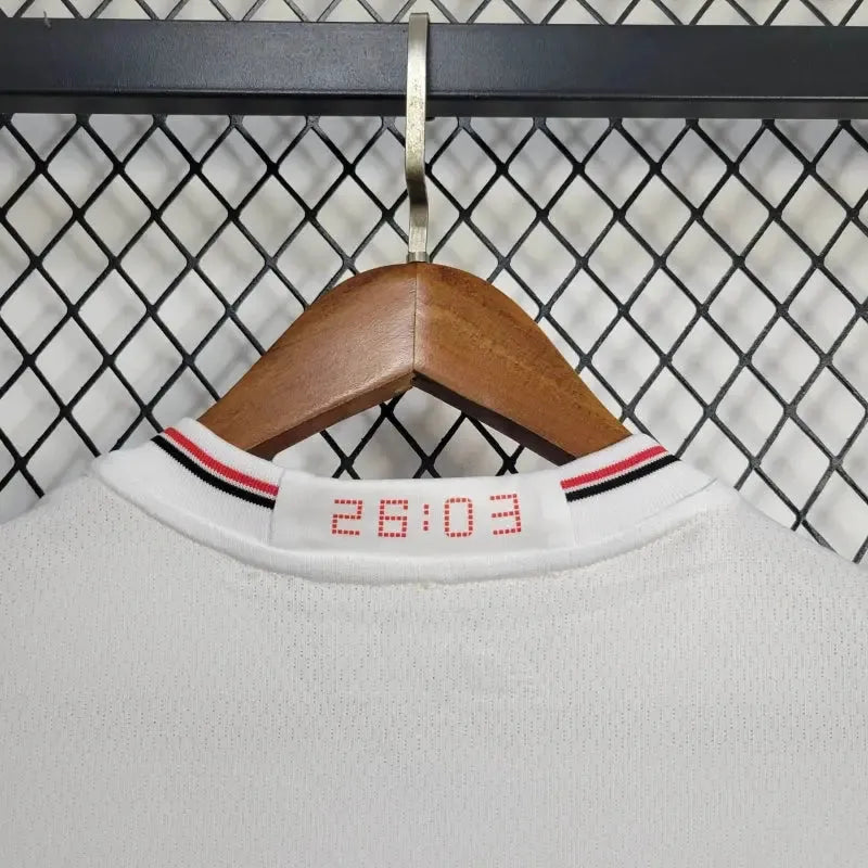 São Paulo Home Shirt 25/26 - Men's White Fan Shirt + Sponsorships