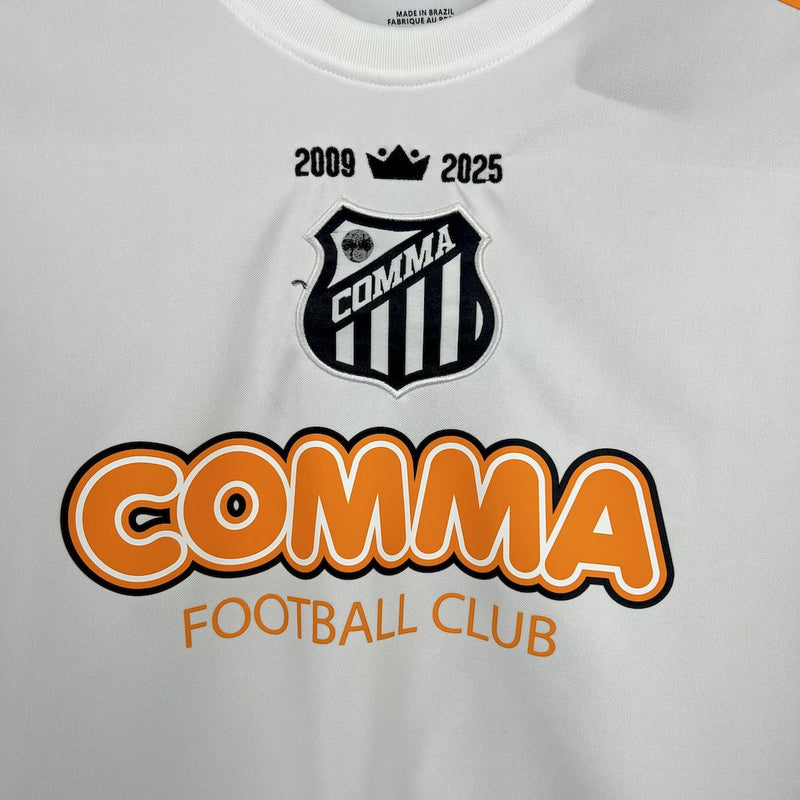 Santista The Prince Shirt - Men's White Fan Shirt Comma Football