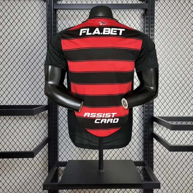 Flamengo Home Shirt 25/26 - Men's Player + Sponsorships