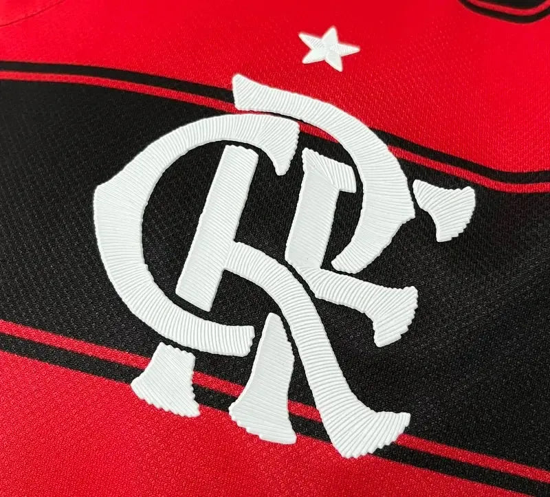 Flamengo Home Shirt 25/26 - Men's Player + Sponsorships