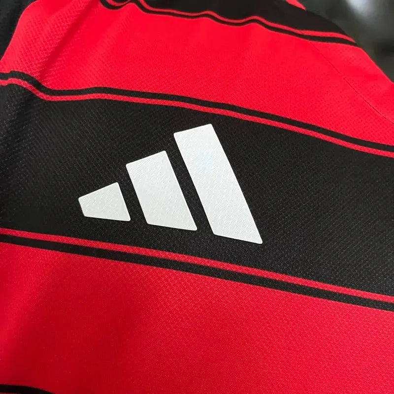 Flamengo Home Shirt 25/26 - Men's Player + Sponsorships