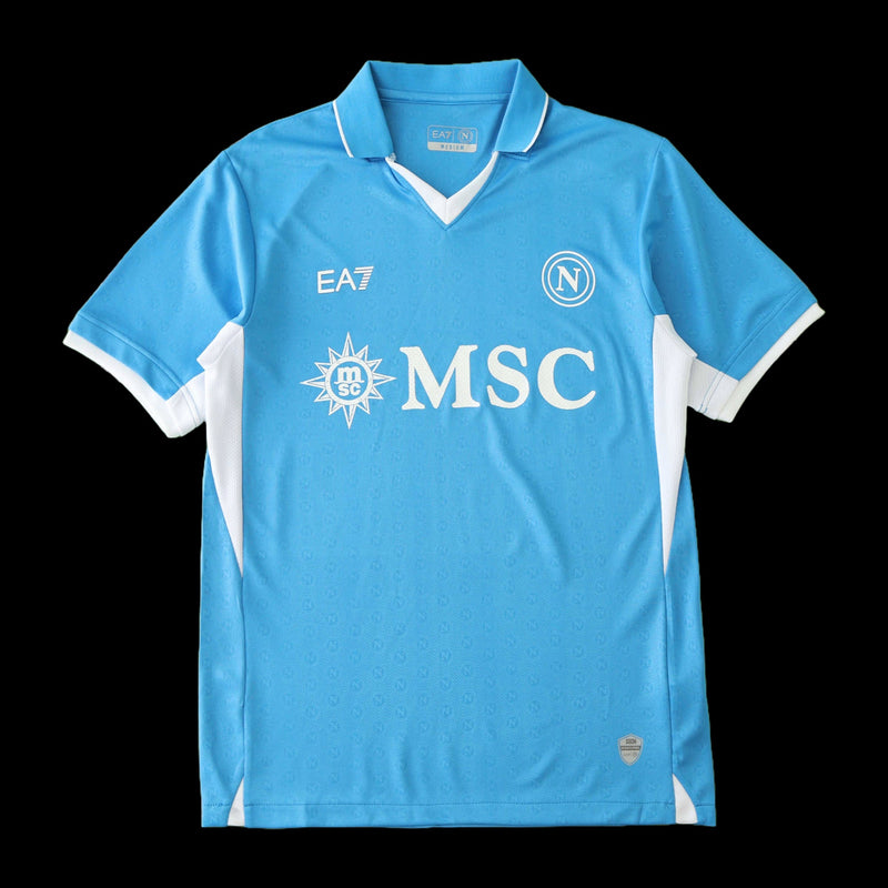 Napoli Home Shirt 24/25 - Men's Fan Shirt Blue