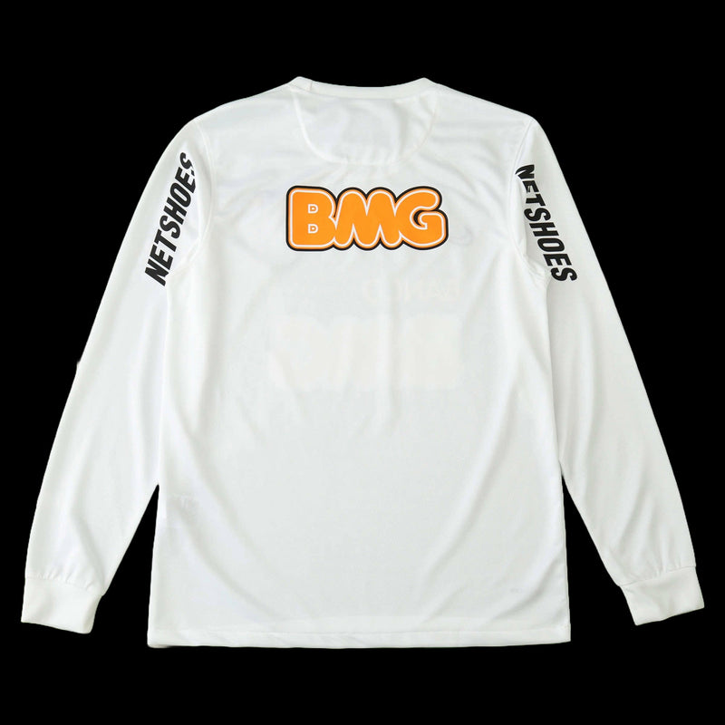 Santista Home Retro Shirt 2011/12 - Men's White Long Sleeve Fan Shirt