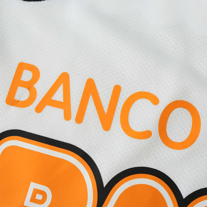 Santista Home Retro Shirt 2011/12 - Men's White Long Sleeve Fan Shirt