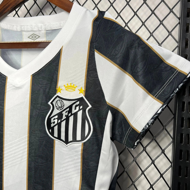 Santista Away Shirt 24/25 - Women's Striped Fan Shirt
